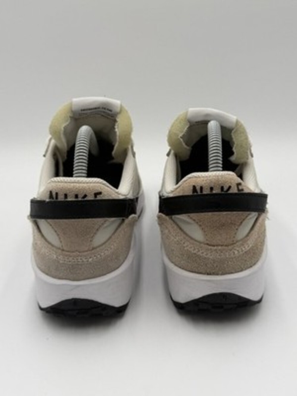 Nike Waffle Debut Women’s Size 9 Running Shoe, Sanddrift Black Phantom White - Picture 6 of 8